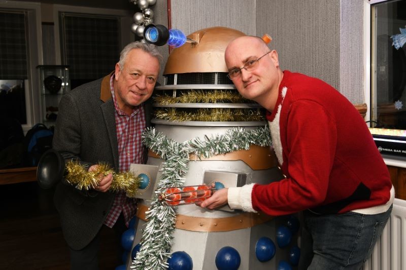 Other image for Dalek drinks up festive spirit at The Prospect